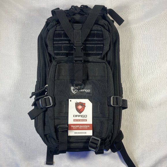 Drago Bags Nwt Drago Gear Tracker Backpack Black Poshmark